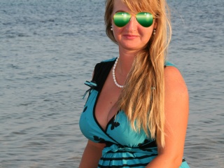 at sea