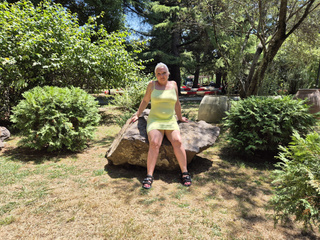 On the stone
