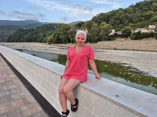 To the river in the mountains