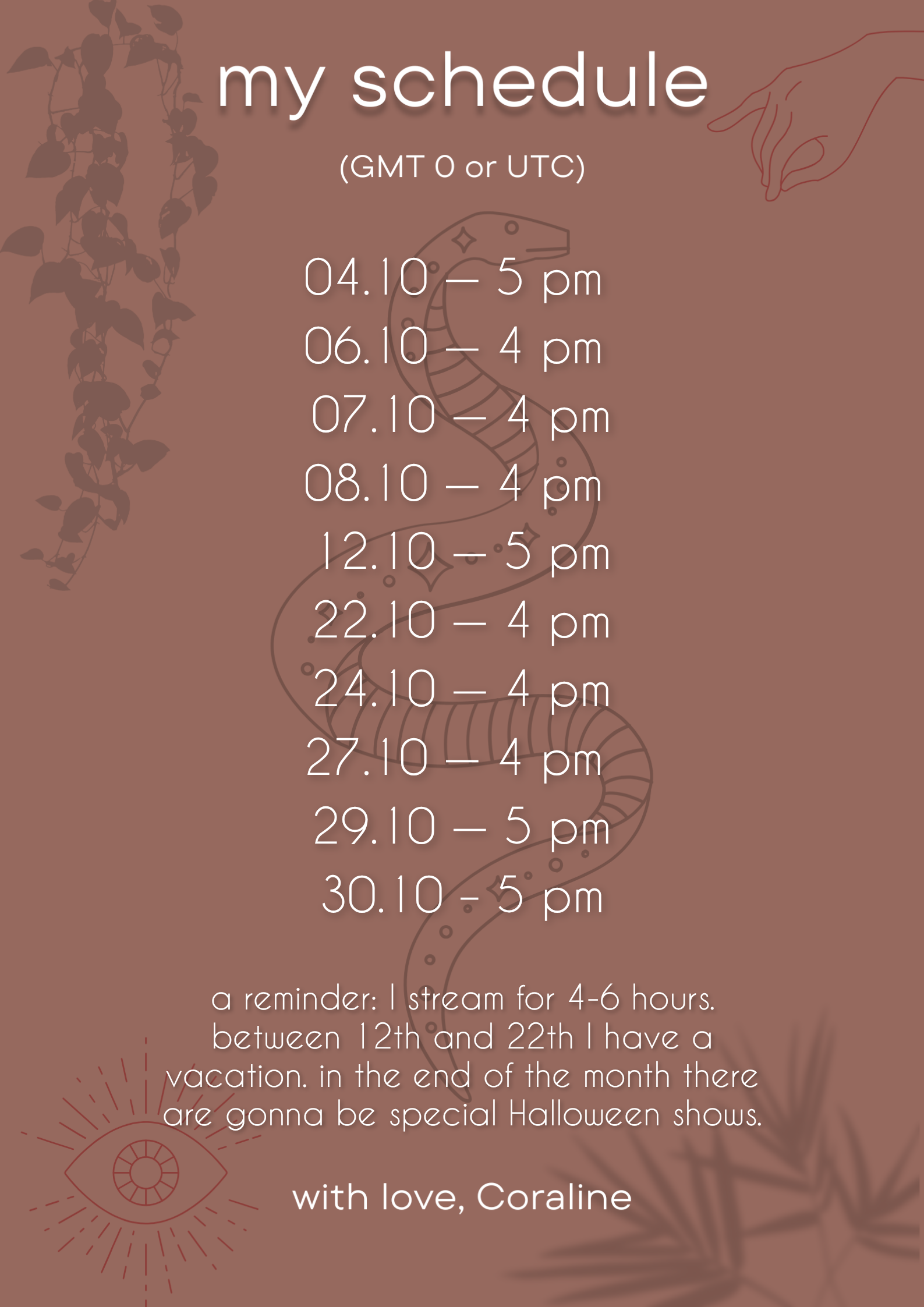 WebCora My Schedule image: 1