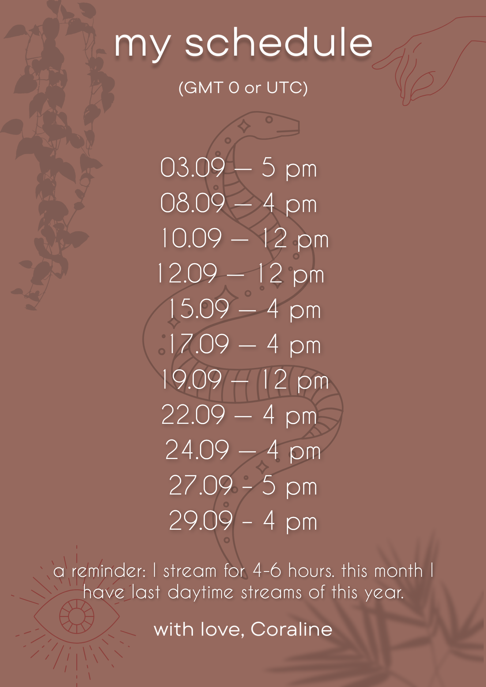 WebCora My Schedule image: 1