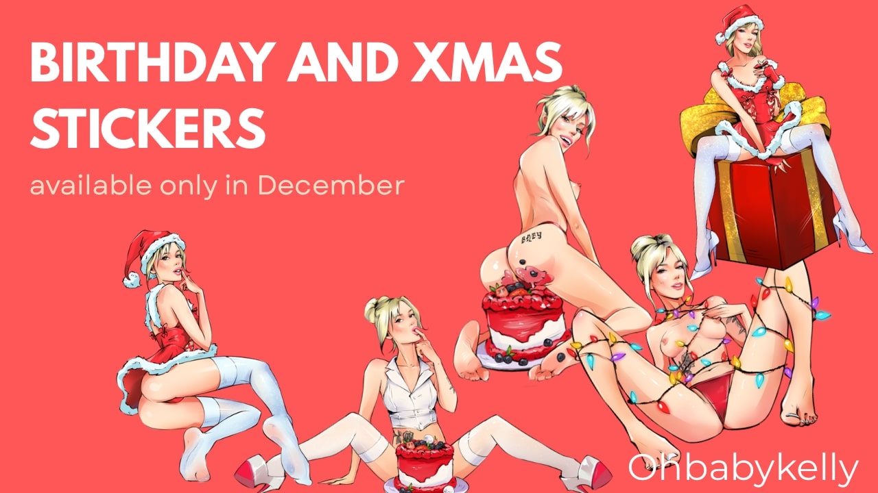 OhBabyKelly Stickers mailed to you 1500tk image: 1