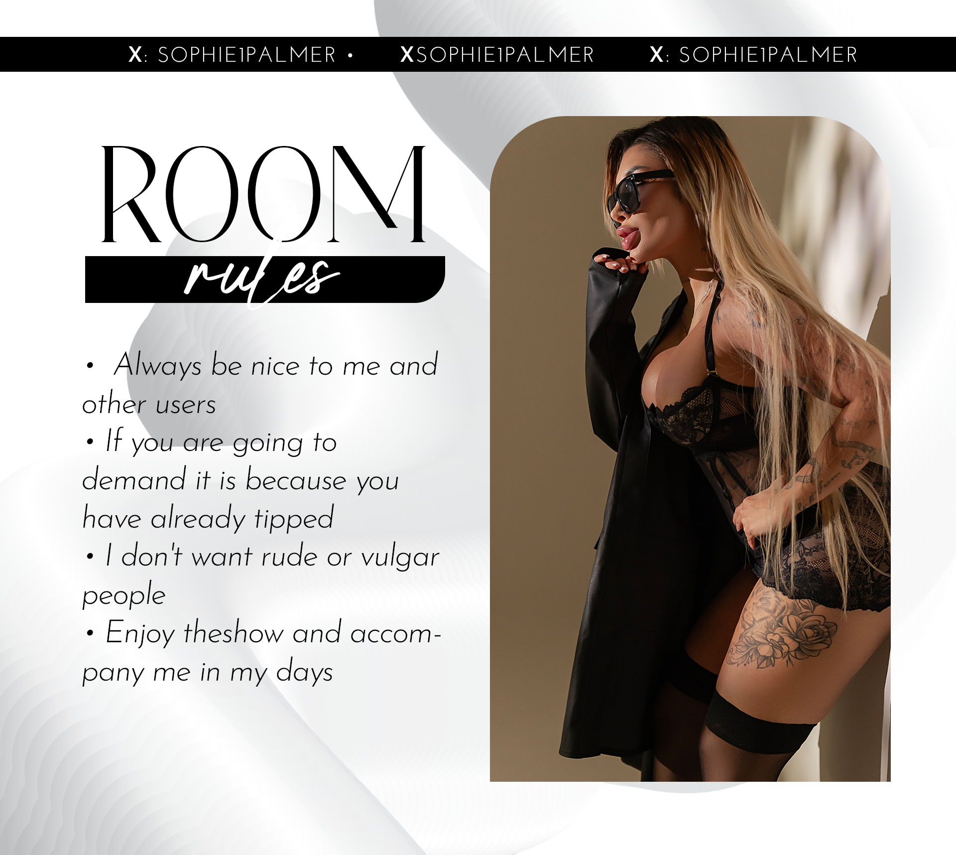 SophiePalmer Welcome to my room image: 4