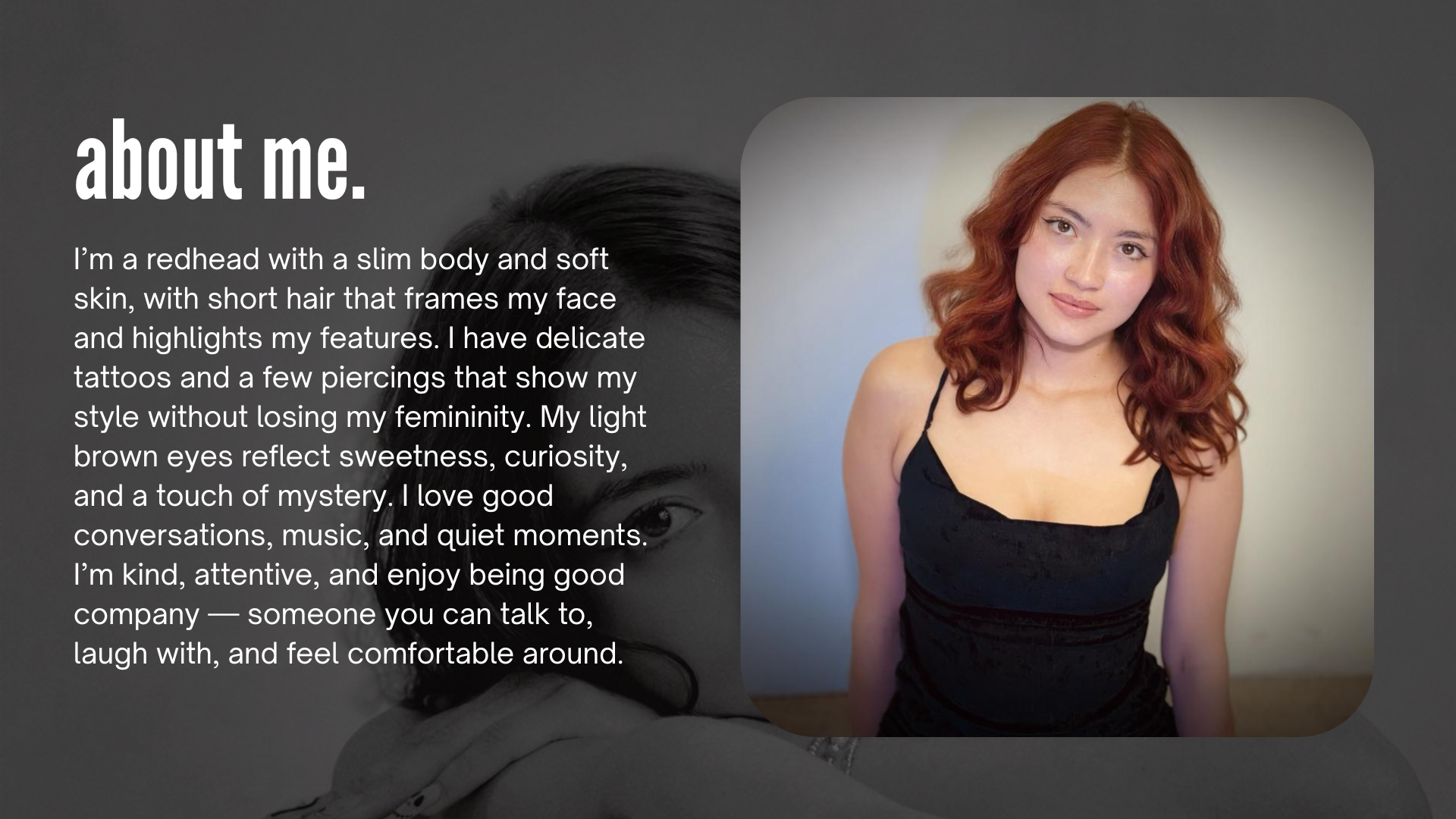 Cloe-candy about me. image: 1