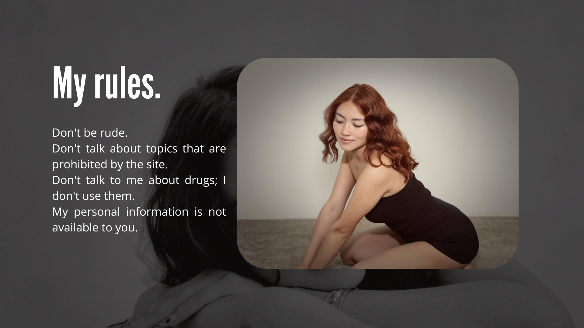 Cloe-candy my rules. image: 1