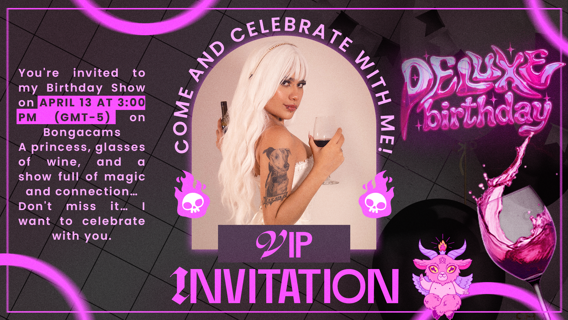 ArielMoore VIP INVITATION image: 1