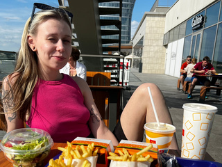 Mcdonalds with Aurora