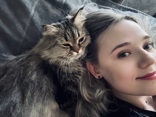 Me and Murzik (the cat)