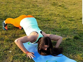 Outside gym