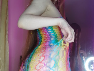 Photos fishnet dress