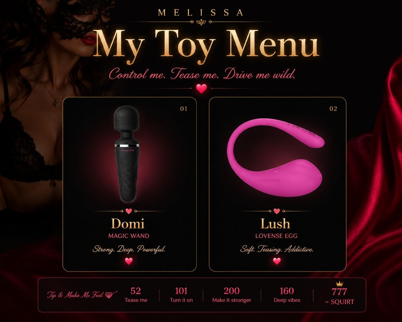 Mellica My Toy Menu 💗 image: 1