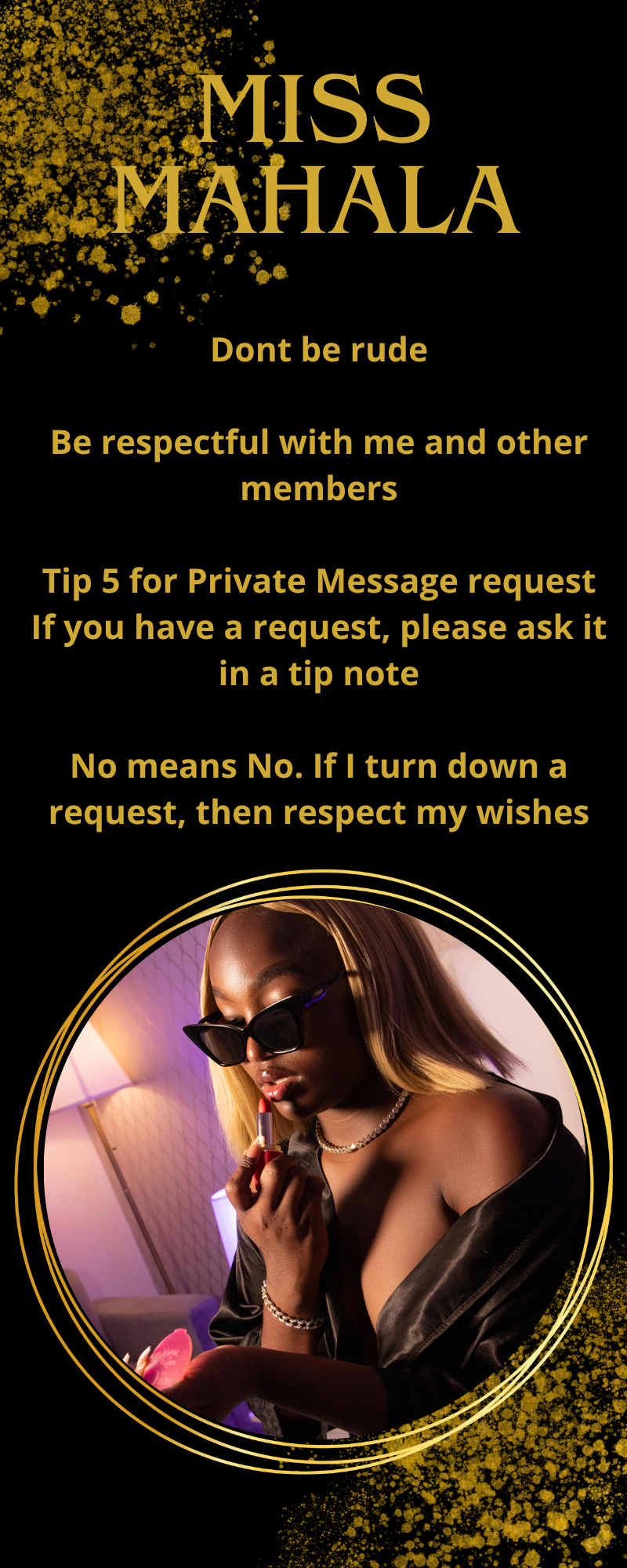 MissMahalaa About me image: 3