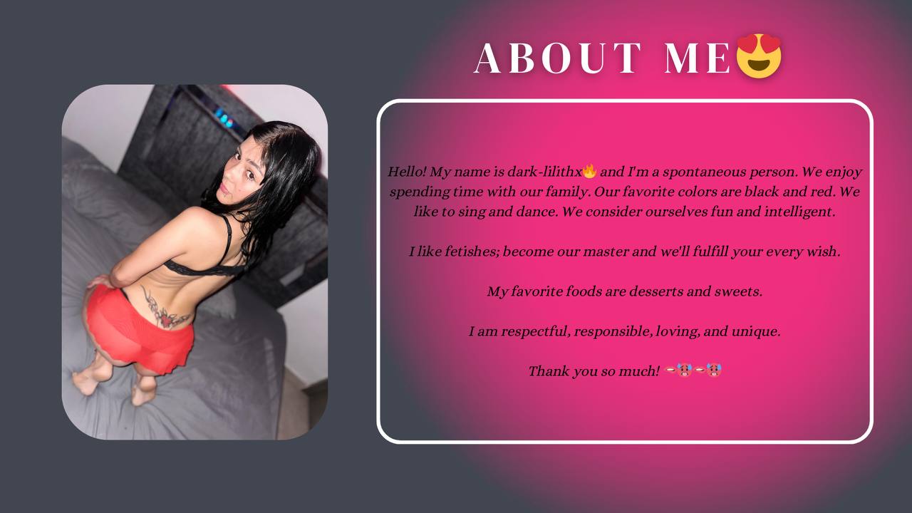 dark-lilithx About me ❤ image: 1