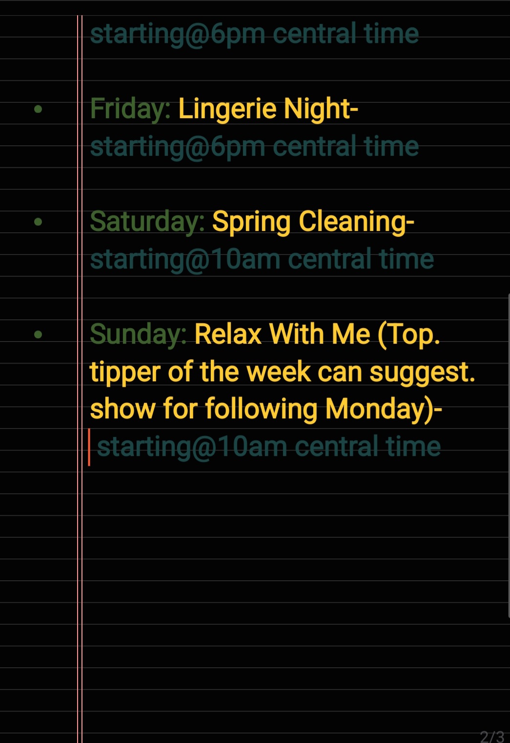 Bambi-40 Coming Up Cam Shows image: 2