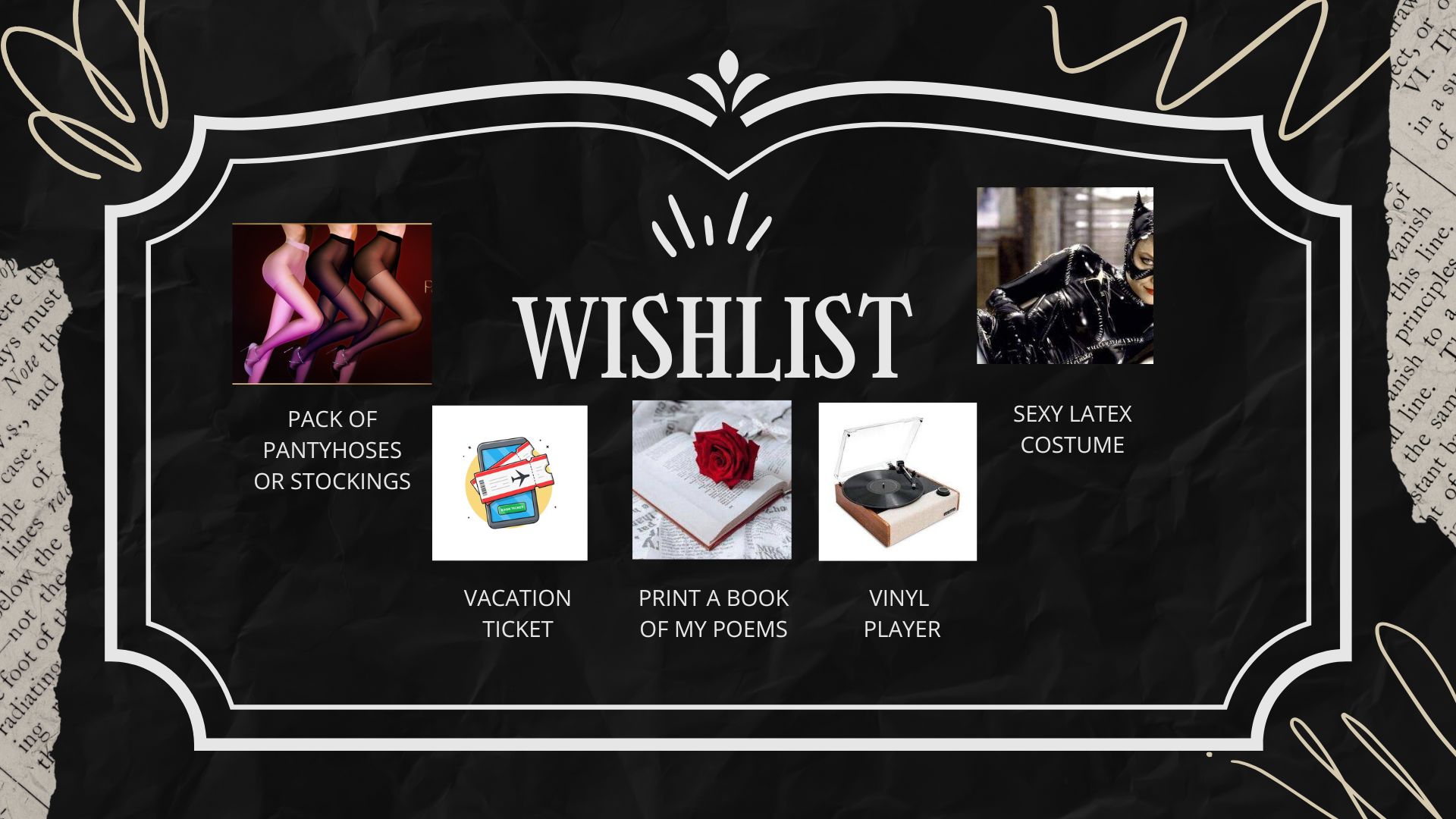 Miss_Saralovens WISHLIST image: 1