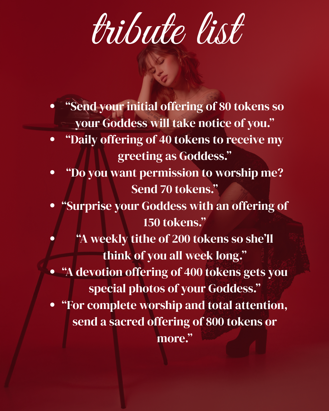 Lia-Volkov Tribut List image: 1