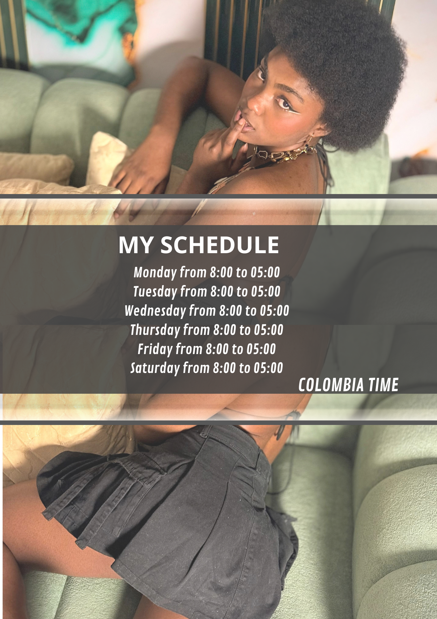 Ashazuri My schedule 😎 image: 1