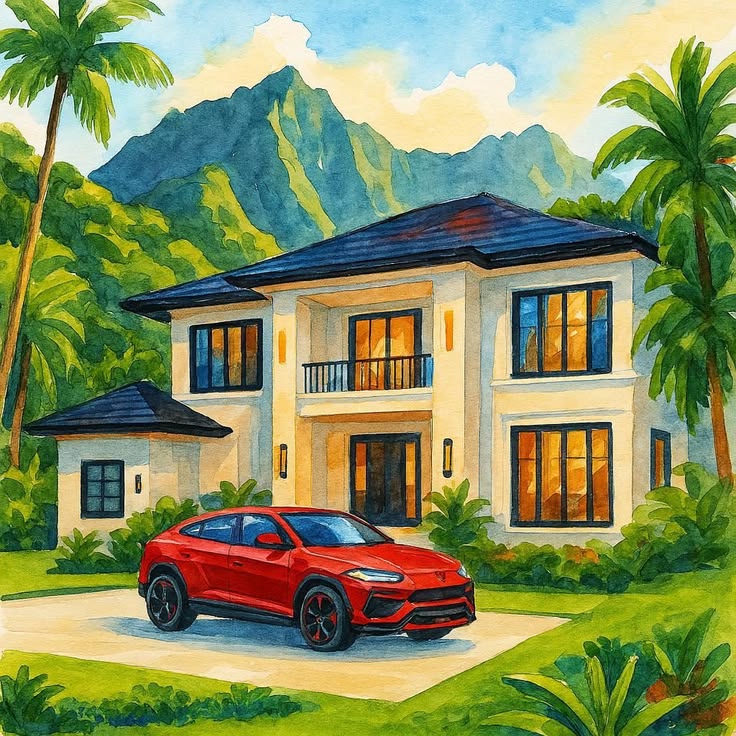Cloe_ My life goals 🏡🚘 image: 1