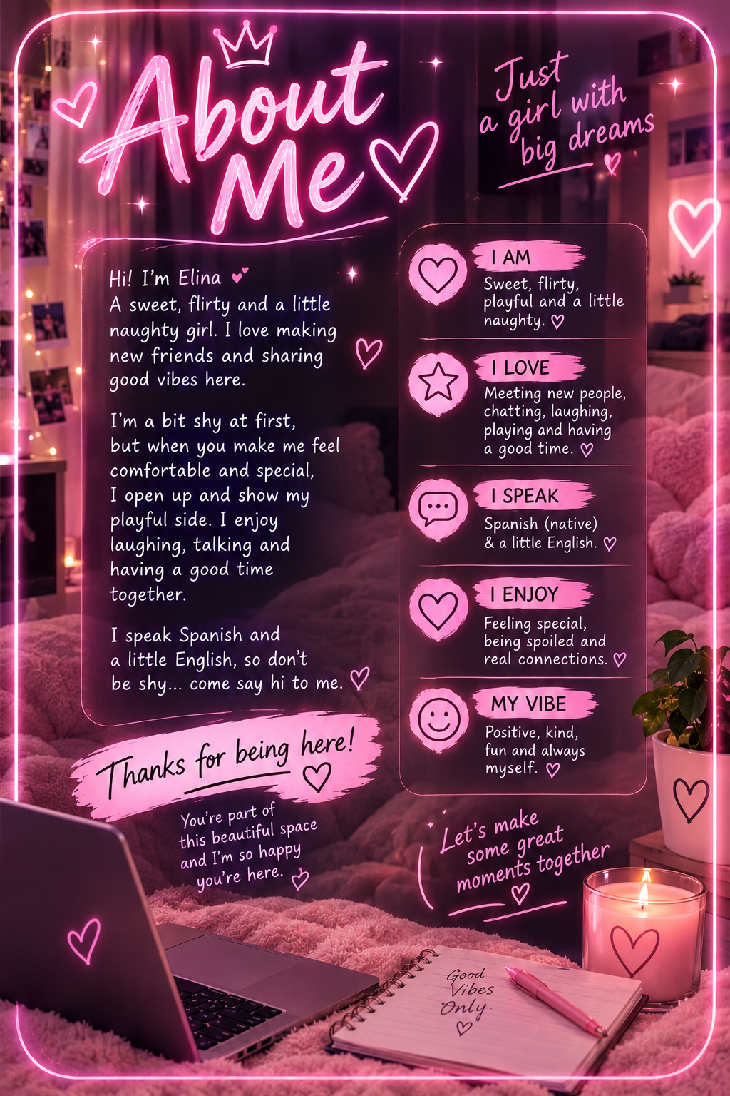 Elinax-Room About me image: 1