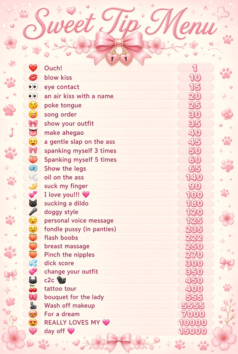 -MistyMoon- 🩷Tip Menu🩷 image: 1
