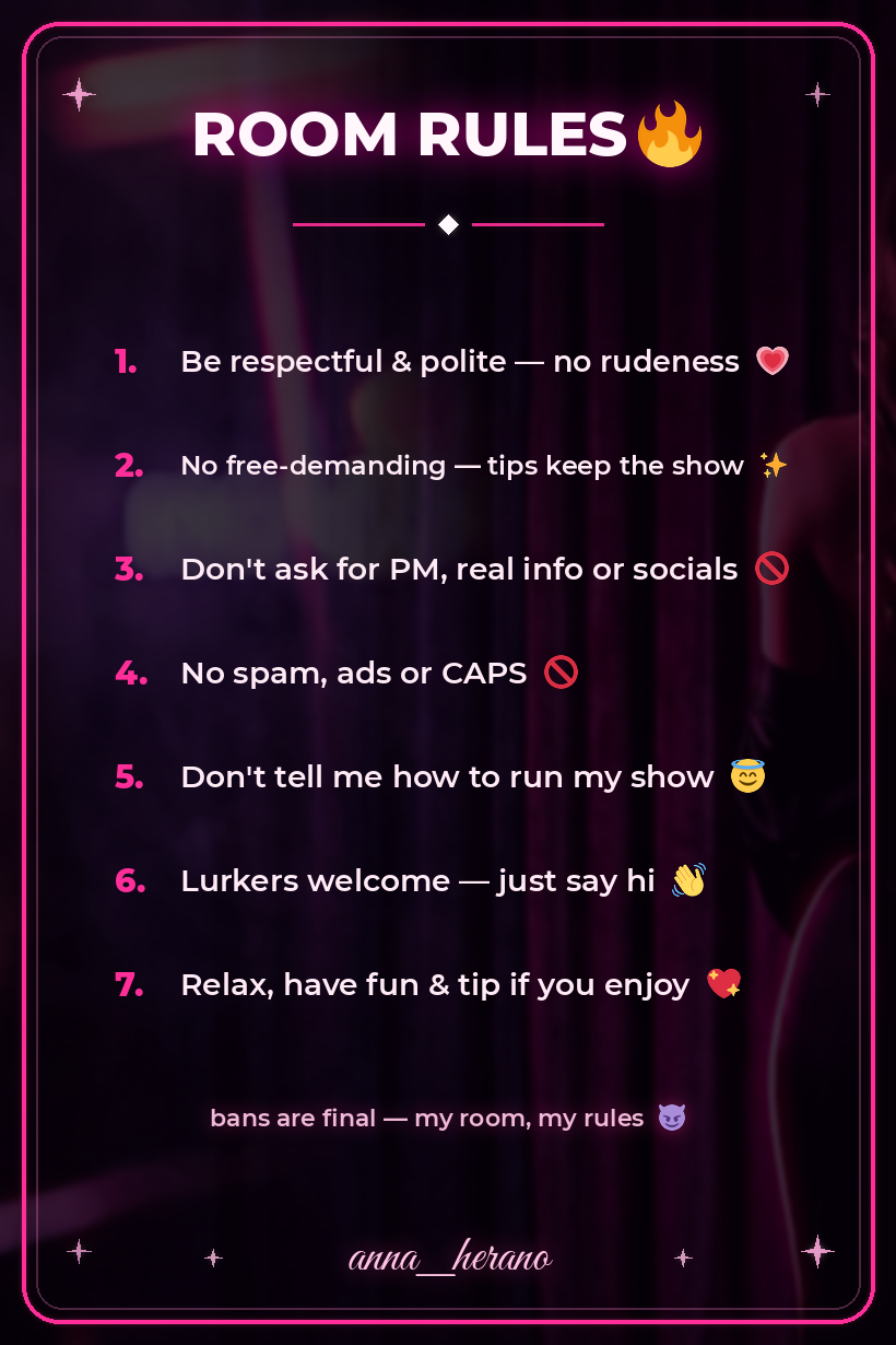 HazelZai Room Rules image: 1