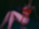 Baby in red lingerie
