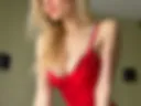 Red dress, home