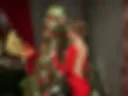 30.Long red dress