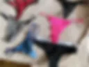 My panties with female vaginal discharge