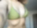 In a swimsuit