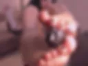 A cock between my feet