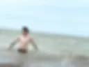In the ocean