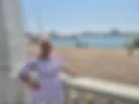 At the pier