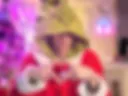 Santa Claus in Pajamas