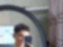 Naked in front of the mirror