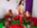 Slap the naughty Christmas girl
