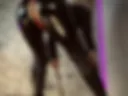 SEXY--Latex suit with crop on ass