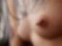 Piercing in Yana nipple