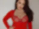 Lady in red