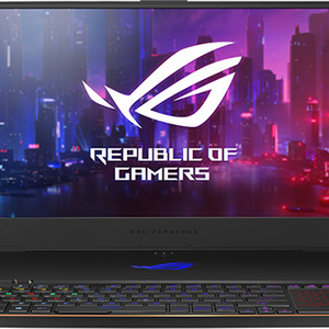 ASUS ROG Zephyrus S GX701GXR-H6143T (Intel Core i7-9750H 2.6GHz/17.3”/1920x1080/16GB/512GB SSD/nVidia GeForce RTX 2080/DVD no/Wi-Fi/Bluetooth/Win 10)