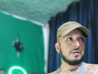 bulge and ass in green underwear