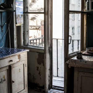 Pay off the apartment debts.