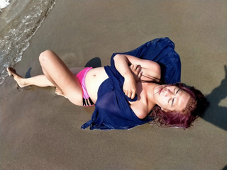 at the beach pics