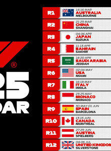 DimaF1-2026 КАЛЕНДАРЬ F1 НА 2025 photo 12925489