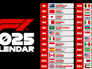 КАЛЕНДАРЬ F1 НА 2025