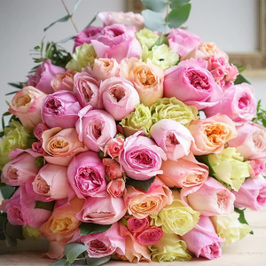 A bouquet of flowers in my bedroom