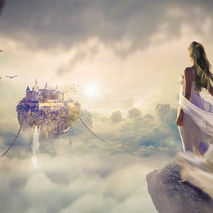 I would like to live in a castle of love.