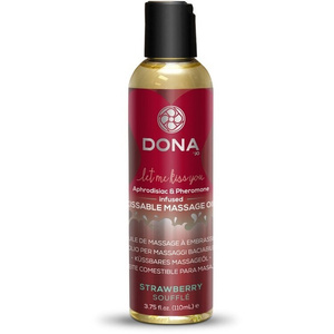 Massage oil for oral sex