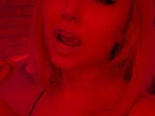 Vampire in red room