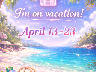 Vacation April 13–23